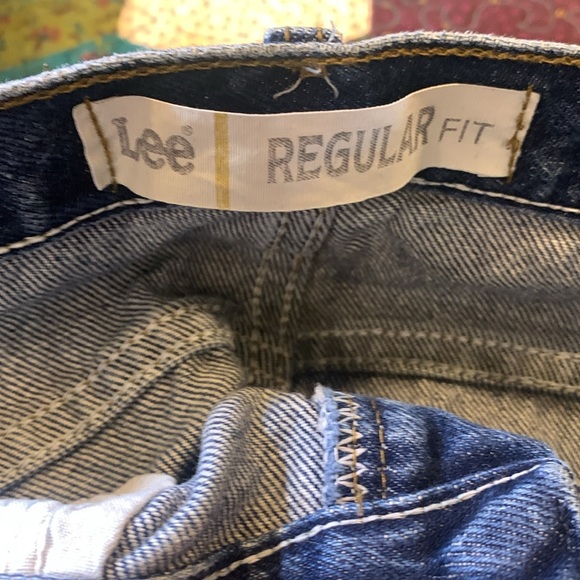 Mens gently worn Lee jeans, regular fit size 34 x 36 - Picture 3 of 4